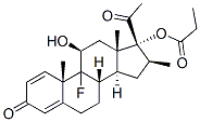 CAS#: 4351-48-8， 9-Fluoro-11beta,17-Dihydroxy-16beta-Methylpregna-1,4-Diene-3,20-Dione 17-Propionate