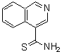 CAS 登录号：435271-32-2， 4-异喹啉硫代甲酰胺