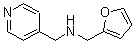 structure of CAS# 436086-98-5, N-(2-Furanylmethyl)-4-Pyridinemethanamine