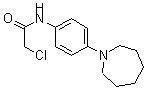 结构式 CAS# 436087-23-9, 2-氯-N-[4-(六氢-1H-氮杂卓-1-基)苯基]-乙酰胺