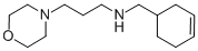 structure of CAS# 436096-92-3, Cyclohex-3-Enylmethyl-(3-Morpholin-4-Yl-Propyl)-Amine;[(1S)-1-Cyclohex-3-Enyl]Methyl-(3-Morpholin-4-Ium-4-Ylpropyl)Ammonium;[(1S)-1-Cyclohex-3-Enyl]Methyl-[3-(4-Morpholin-4-Iumyl)Propyl]Ammonium;Zinc04559160
