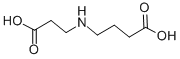 structure of CAS# 4386-03-2, 4-((2-Carboxyethyl)amino)butanoic acid;4-(2-Carboxyethylamino)Butyric Acid;2-Carboxyethyl Gamma-Aminobutyric Acid;4-((2-Carboxyethyl)Amino)Butanoic Acid