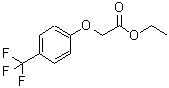structure of CAS# 442125-30-6, Ethyl [4-(Trifluoromethyl)Phenoxy]Acetate;ETHYL 2-[4-(TRIFLUOROMETHYL)PHENOXY]ACETATE
