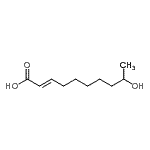 CAS#: 4448-33-3， (2E)-9-Hydroxy-2-Decenoic Acid