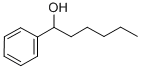 structure of CAS# 4471-05-0, 1-Phenyl-1-Hexanol;Benzenemethanol, .Alpha.-Pentyl-;Nsc5687;1-Phenyl-1-Hexanol