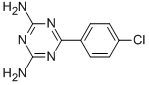 结构式 CAS# 4514-53-8, 6-(4-氯苯基)-1,3,5-三嗪-2,4-二胺