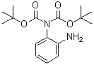 structure of CAS# 452077-13-3, N,N-Di-tert-butoxycarbonyl-benzene-1,2-diamine