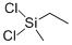 structure of CAS# 4525-44-4, Ethylmethyldichlorosilane;Dichloro-Ethyl-Methyl-Silane;Ethylmethyldichlorosilane