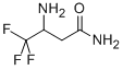 structure of CAS# 453-32-7, 3-Amino-4,4,4-Trifluorobutyramide;3-AMINO-4,4,4-TRIFLUOROBUTYRAMIDE;3-Amino-4,4,4-Trifluorobutanamide