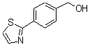 结构式 CAS# 454678-91-2, 4-(2-噻唑基)-苯甲醇