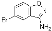 structure of CAS# 455280-00-9, 5-Bromo-1,2-Benzisoxazol-3-Amine;5-BROMO-1,2-BENZISOXAZOL-3-YLAMINE;5-Bromo-1,2-Benzoxazol-3-Amine