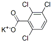 CAS 登录号：4559-30-2， 2,3,6-三氯苯甲酸钾