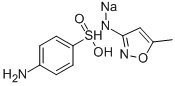 CAS 登录号：4563-84-2， 磺胺甲恶唑钠