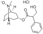structure of CAS# 4574-60-1, Atropine N-Oxide Hydrochloride;[(1S,5R)-8-Methyl-8-Oxido-8-Azoniabicyclo[3.2.1]Octan-3-Yl] 3-Hydroxy-2-Phenyl-Propanoate Hydrochloride;3-Hydroxy-2-Phenylpropanoic Acid [(1S,5R)-8-Methyl-8-Oxido-8-Azoniabicyclo[3.2.1]Octan-3-Yl] Ester Hydrochloride;3-Hydroxy-2-Phenyl-Propionic Acid [(1S,5R)-8-Methyl-8-Oxido-8-Azoniabicyclo[3.2.1]Octan-3-Yl] Ester Hydrochloride