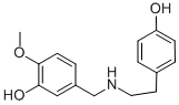 CAS#: 4579-60-6， 5-(([2-(4-Hydroxyphenyl)ethyl]amino)methyl)-2-methoxyphenol