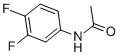 structure of CAS# 458-11-7, 3',4'-Difluoroacetanilide;N-(3,4-Difluorophenyl)Ethanamide;Nsc10347;St5410060