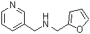 structure of CAS# 460046-47-3, 1-(2-Furyl)-N-(3-Pyridinylmethyl)Methanamine;(2-furylmethyl)(3-pyridylmethyl)amine;(2-furylmethyl)(pyridin-3-ylmethyl)amine;(2-furylmethyl)(pyridin-3-ylmethyl)amine dihydrochloride