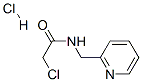 structure of CAS# 46120-62-1, 2-Chloro-N-(Pyridin-2-Ylmethyl)Acetamide Hydrochloride;2-Chloro-N-(2-Pyridylmethyl)Acetamide;2-Chloro-N-(Pyridin-2-Ylmethyl)Ethanamide;Bas 02813278