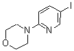 结构式 CAS# 470463-42-4, 4-(5-碘-1H-吡啶-2-基)吗啉