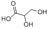 structure of CAS# 473-81-4, Glyceric Acid;Potassium Glycerate