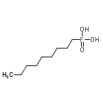 structure of CAS# 4730-79-4, Nonylphosphonic Acid;nonylphosphonic acid