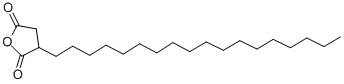 structure of CAS# 47458-32-2, Octadecylsuccinic Anhydride;3-Octadecyltetrahydrofuran-2,5-Dione;3-Stearyltetrahydrofuran-2,5-Quinone;2,5-Furandione, Dihydro-3-Octadecyl-