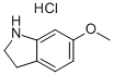 CAS#: 4770-41-6， 6-Methoxy-2,3-Dihydro-1H-Indole Hydrochloride