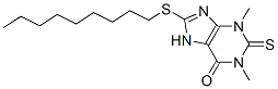 CAS#: 4776-11-8， 3,7-Dihydro-1,3-Dimethyl-8-(Nonylthio)-2-Thioxo-1H-Purin-6(2H)-One