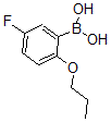 结构式 CAS# 480438-73-1, [5-氟-2-(丙基氧基)苯基]硼酸