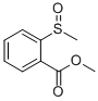 结构式 CAS# 4850-73-1, 2-(甲基亚磺酰)苯甲酸甲酯