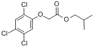 结构式 CAS# 4938-72-1, 2,4,5-三氯苯氧基乙酸异丁酯
