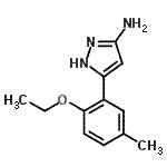 CAS#: 501902-85-8， 5-(2-Ethoxy-5-Methylphenyl)-1H-Pyrazol-3-Amine