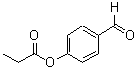 structure of CAS# 50262-48-1, 4-Propionyloxybenzaldehyde;Propanoic Acid (4-Formylphenyl) Ester;Propionic Acid (4-Formylphenyl) Ester;(4-Methanoylphenyl) Propanoate