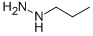 structure of CAS# 5039-61-2, Propyl-Hydrazine;Hydrazine, Propyl-;1-Propylhydrazine