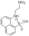 结构式 CAS# 50402-57-8, 8-(2-氨基乙基氨基)-1-萘磺酸