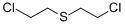 CAS#: 505-60-2， Bis(2-chloroethyl) sulfide