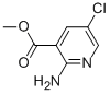 结构式 CAS# 50735-33-6, 2-氨基-5-氯-烟酸甲酯