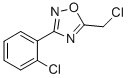 结构式 CAS# 50737-32-1, 5-氯甲基-3-(2-氯-苯基)-[1,2,4]恶二唑