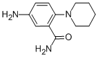 structure of CAS# 50891-33-3, 5-Amino-2-(1-Piperidinyl)-Benzamide;5-Amino-2-(1-Piperidyl)Benzamide;5-Amino-2-Piperidino-Benzamide;5-Amino-2-Piperidin-1-Yl-Benzamide