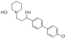 CAS#: 50910-24-2， alpha-(4'-Chloro-4-Biphenylyl)-1-Piperidinepropanol Hydrochloride