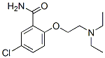 结构式 CAS# 5092-73-9, 5-氯-2-[2-(二乙基氨基)乙氧基]苯甲酰胺