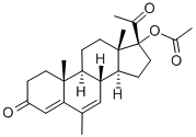 CAS#: 51154-23-5， Megestrol Acetate