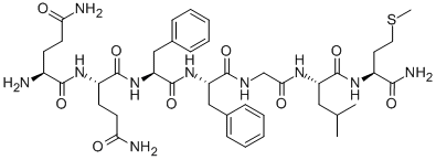 structure of CAS# 51165-09-4, Substance P (5-11);(2S)-N-[(1S)-2-[[(1S)-2-[[2-[[(1S)-1-[[(1S)-1-Carbamoyl-3-Methylsulfanyl-Propyl]Carbamoyl]-3-Methyl-Butyl]Amino]-2-Oxo-Ethyl]Amino]-2-Oxo-1-(Phenylmethyl)Ethyl]Amino]-2-Oxo-1-(Phenylmethyl)Ethyl]-2-[[(2S)-2,5-Diamino-5-Oxo-Pentanoyl]Amino]Pentanediamide;(2S)-N-[(1S)-2-[[(1S)-2-[[2-[[(1S)-1-[[[(1S)-1-Carbamoyl-3-(Methylthio)Propyl]Amino]-Oxomethyl]-3-Methylbutyl]Amino]-2-Oxoethyl]Amino]-2-Oxo-1-(Phenylmethyl)Ethyl]Amino]-2-Oxo-1-(Phenylmethyl)Ethyl]-2-[[(2S)-2,5-Diamino-1,5-Dioxopentyl]Amino]Pentanediamide;(2S)-N-[(1S)-1-(Benzyl)-2-[[(1S)-1-(Benzyl)-2-[[2-[[(1S)-1-[[(1S)-1-Carbamoyl-3-(Methylthio)Propyl]Carbamoyl]-3-Methyl-Butyl]Amino]-2-Keto-Ethyl]Amino]-2-Keto-Ethyl]Amino]-2-Keto-Ethyl]-2-[[(2S)-2,5-Diamino-5-Keto-Pentanoyl]Amino]Glutaramide
