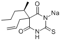 CAS#: 51165-40-3， R(+)-Thioamylal Sodium