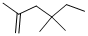 structure of CAS# 51174-12-0, 2,4,4-Trimethyl-1-Hexene;2,4,4-Trimethyl-1-Hexene;Inchi=1/C9h18/C1-6-9(4,5)7-8(2)3/H2,6-7H2,1,3-5H