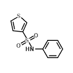 CAS 登录号：51175-66-7， N-苯基-3-噻吩磺酰胺
