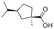 CAS#: 512-77-6， cis-1-Methyl-3-(1-Methylethyl)-Cyclopentanecarboxylic Acid