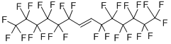 structure of CAS# 51249-67-3, trans-1,2-Bis(Perfluorohexyl)Ethylene;Trans-7H,8H-Perfluorotetradec-7-Ene99%;TRANS-1,2-BIS(PERFLUOROHEXYL)ETHYLENE;TRANS-7H,8H-PERFLUOROTETRADEC-7-ENE