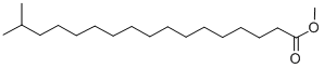 CAS 登录号：5129-61-3， 16-甲基十七烷酸甲酯