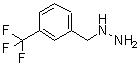 structure of CAS# 51421-34-2, (3-Trifluoromethyl-Benzyl)-Hydrazine;(3-TRIFLUOROMETHYL-BENZYL)-HYDRAZINE;3-Trifluoromethylbenzylhy...